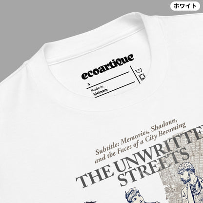 Tシャツ-DRY VINTAGE:Retro Souvenir  | スタンダードミドルウェイトTシャツ | 男女兼用 | ユニセックス | THE UNWRITTEN STREETS