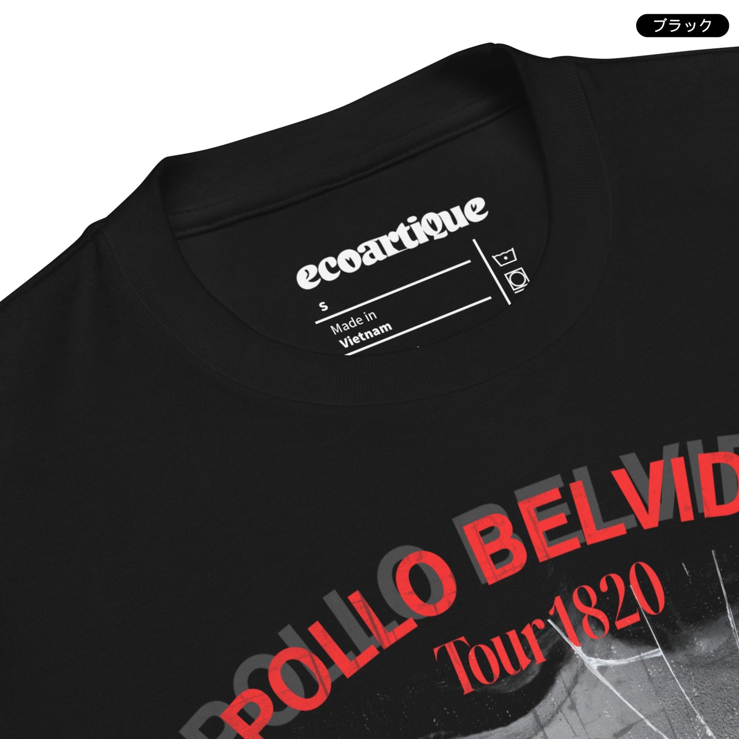 Tシャツ-DRY VINTAGE:Retro Souvenir  | スタンダードミドルウェイトTシャツ | 男女兼用 | ユニセックス | APOLLO BELVIDERE