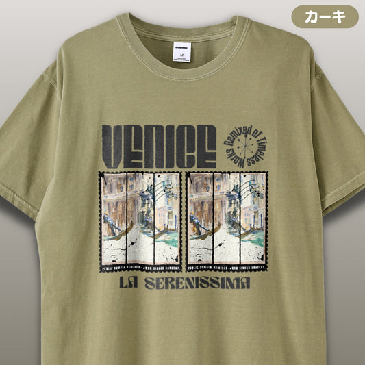 Tシャツ | ガーメントダイ ヘビーウエイトTシャツ | 男女兼用 | ユニセックス | La Serenissima 1797