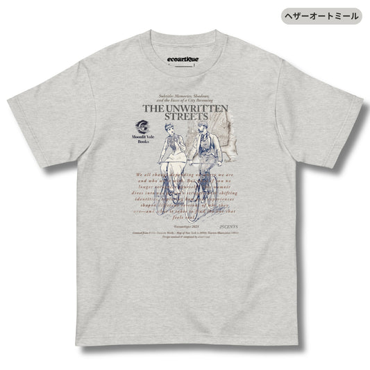 Tシャツ-DRY VINTAGE:Retro Souvenir  | スタンダードミドルウェイトTシャツ | 男女兼用 | ユニセックス | THE UNWRITTEN STREETS