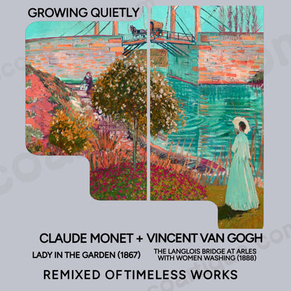 スウェット | 裏起毛スウェット - 8.0オンス | Gildan 18000 | 男女兼用 | ユニセックス | Growing Quietly