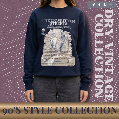 スウェット | サイドリブ裏起毛スウェット - 12オンス| 男女兼用 | ユニセックス | THE UNWRITTEN STREETS-LhideP