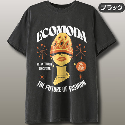 Tシャツ | ガーメントダイ ヘビーウエイトTシャツ | 男女兼用 | ユニセックス | ECOMODA
