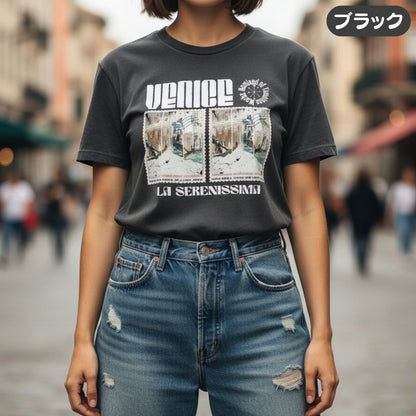 Tシャツ | ガーメントダイ ヘビーウエイトTシャツ | 男女兼用 | ユニセックス | La Serenissima 1797