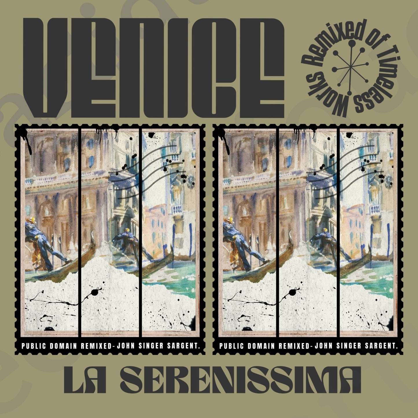 Tシャツ | ガーメントダイ ヘビーウエイトTシャツ | 男女兼用 | ユニセックス | La Serenissima 1797