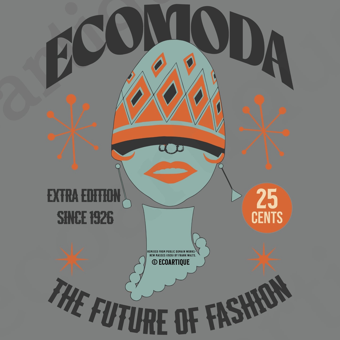 Tシャツ | ガーメントダイ ヘビーウエイトTシャツ | 男女兼用 | ユニセックス | ECOMODA