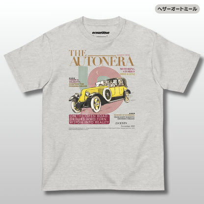 Tシャツ-DRY VINTAGE:Retro Souvenir  | スタンダードミドルウェイトTシャツ | 男女兼用 | ユニセックス | AUTONERA