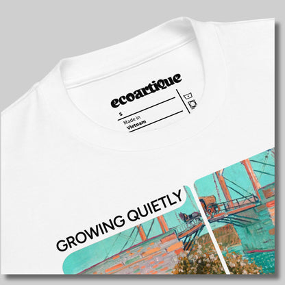 Tシャツ-FINE ART | スタンダードミドルウェイトTシャツ | 男女兼用 | ユニセックス | Growing Quietly Art Tee