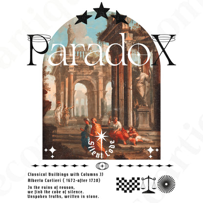 Tシャツ | スタンダードミドルウェイトTシャツ | 男女兼用 | ユニセックス | Paradox
