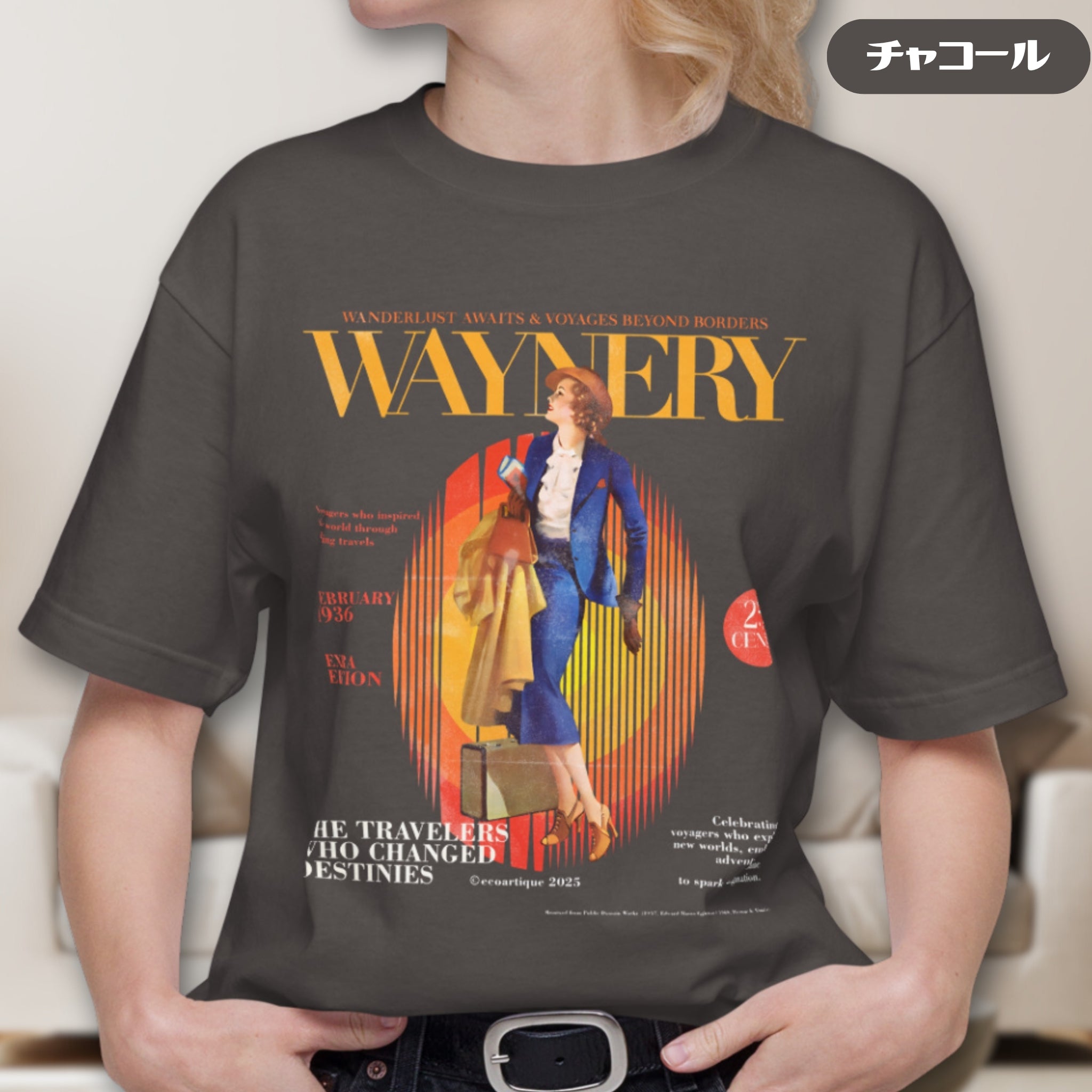 レトロアートTシャツ | WAYNERY 1930s | Printstar 5.6oz