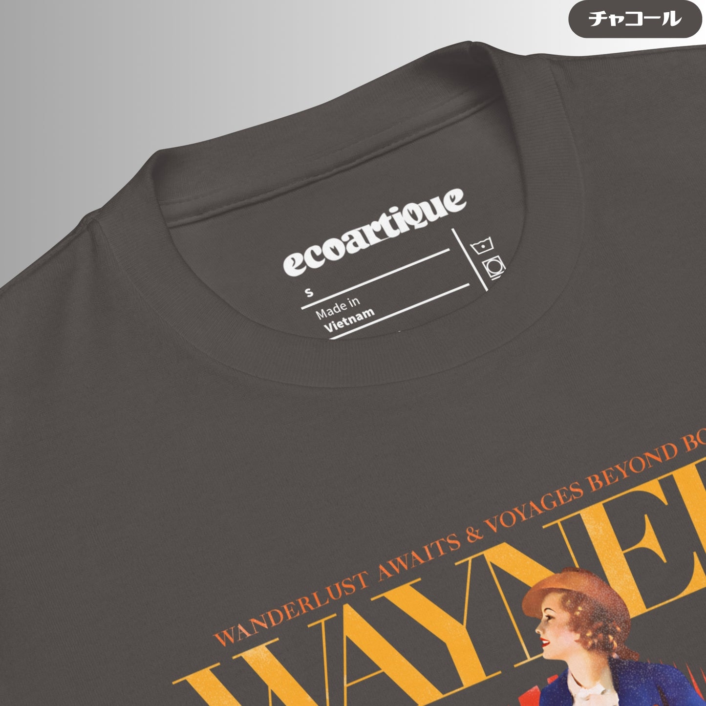 WAYNERY : Retro Art T-Shirt - Vintage Style