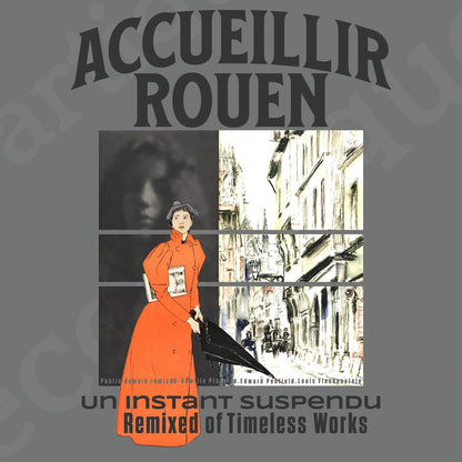 Tシャツ | ガーメントダイ ヘビーウエイトTシャツ | 男女兼用 | ユニセックス | Accueillir Rouen