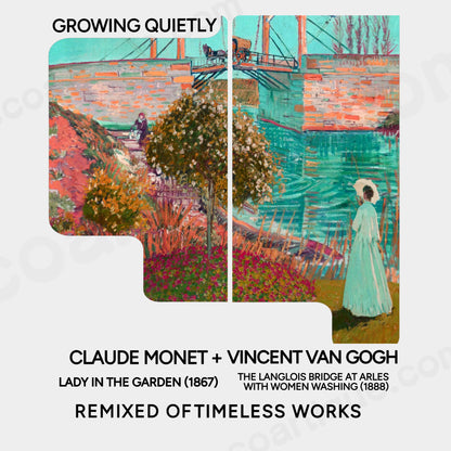 スウェット | 裏起毛スウェット - 8.0オンス | Gildan 18000 | 男女兼用 | ユニセックス | Growing Quietly