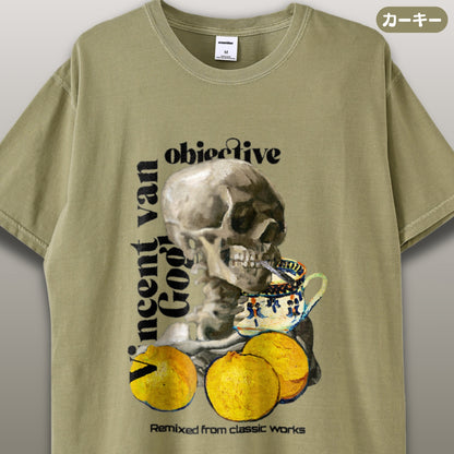 Tシャツ | ガーメントダイ ヘビーウエイトTシャツ | 男女兼用 | ユニセックス | objective