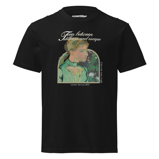 Tシャツ | スタンダードミドルウェイトTシャツ | 男女兼用 | ユニセックス | Torn between stillness and escape