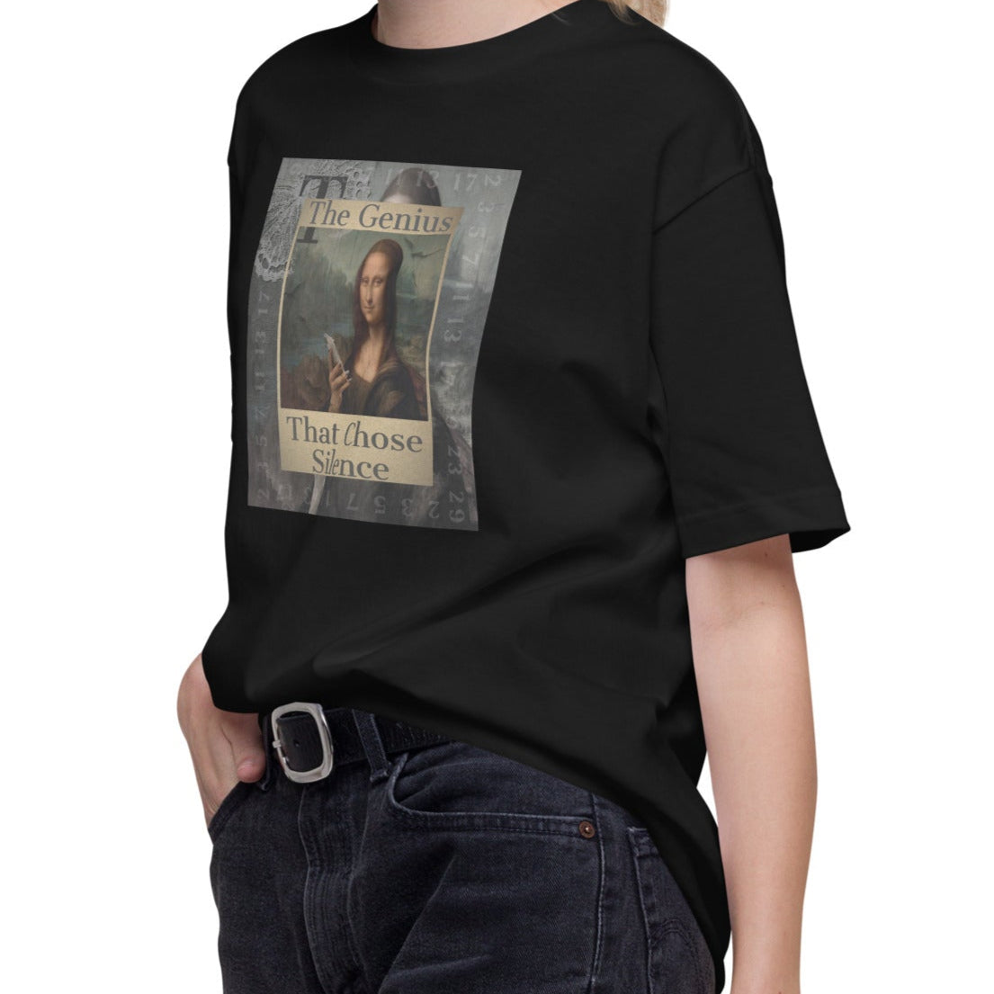 Tシャツ | スタンダードミドルウェイトTシャツ | 男女兼用 | ユニセックス | The Genius – That Chose Silence