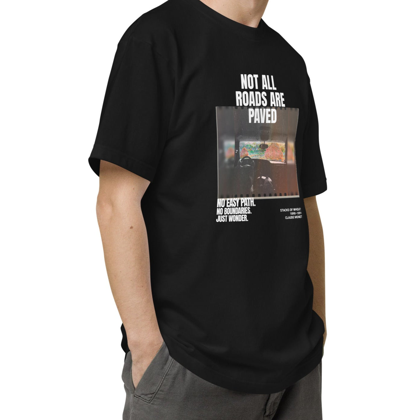 Tシャツ | スタンダードミドルウェイトTシャツ | 男女兼用 | ユニセックス | No easy path