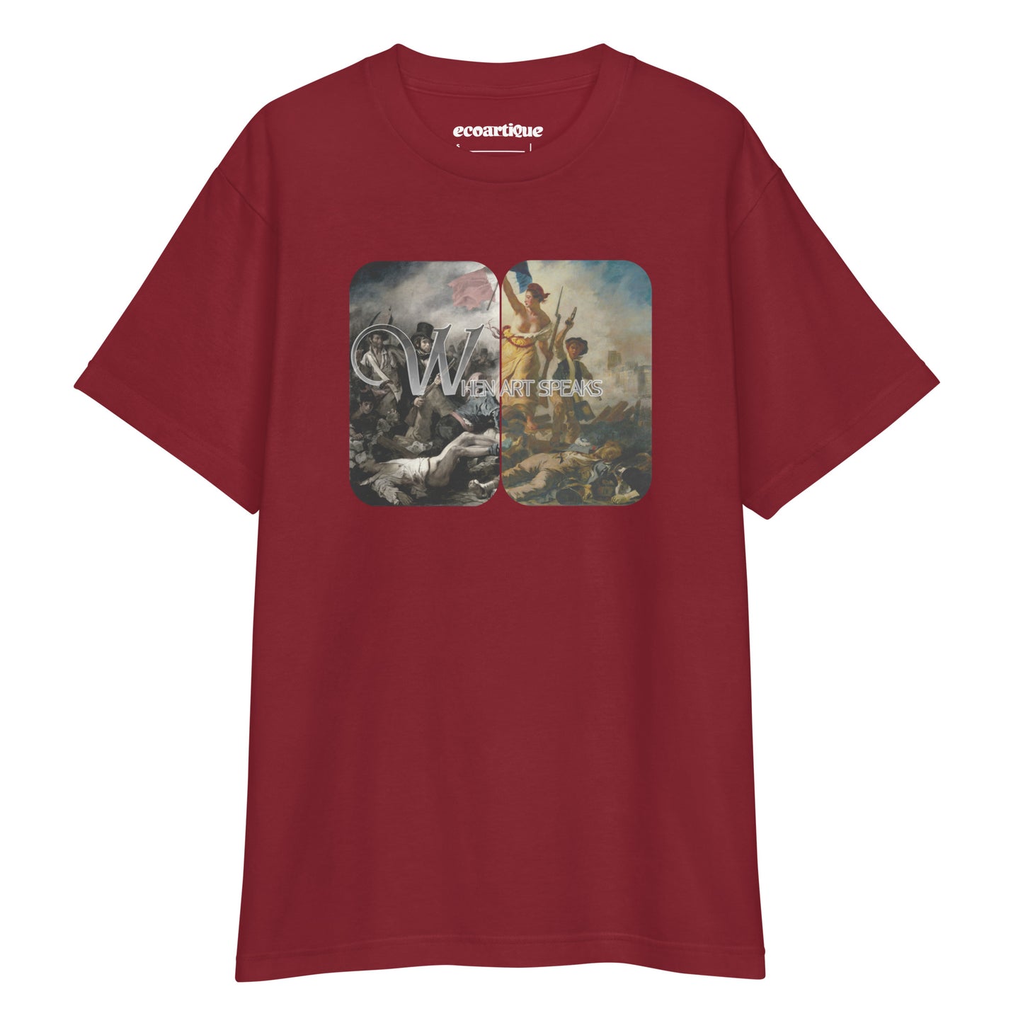 Tシャツ | スタンダードミドルウェイトTシャツ | 男女兼用 | ユニセックス | WHEN ART SPEAKS