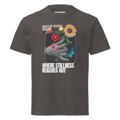 Tシャツ | スタンダードミドルウェイトTシャツ | 男女兼用 | ユニセックス | Where Stillness Reaches Out