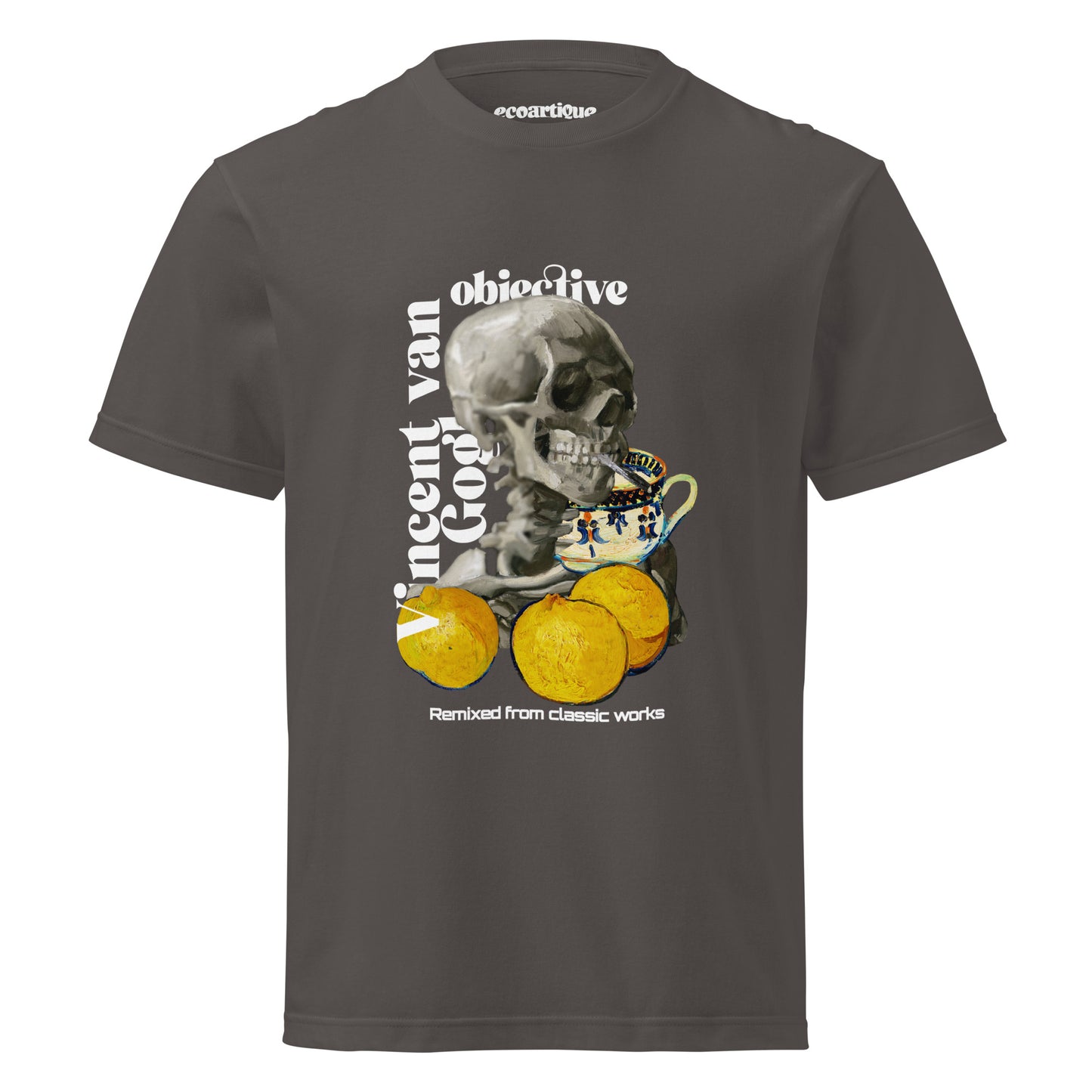 Tシャツ | スタンダードミドルウェイトTシャツ | 男女兼用 | ユニセックス | objective-black