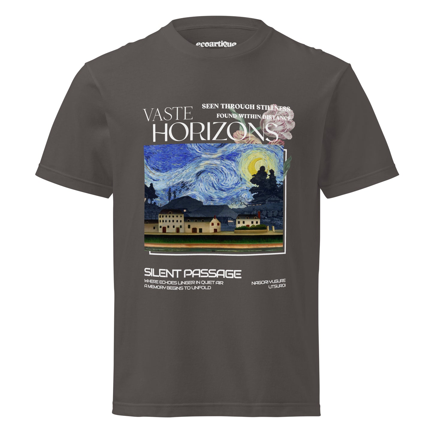 Tシャツ | スタンダードミドルウェイトTシャツ | 男女兼用 | ユニセックス | VASTE HORIZONS-black