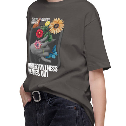Tシャツ | スタンダードミドルウェイトTシャツ | 男女兼用 | ユニセックス | Where Stillness Reaches Out