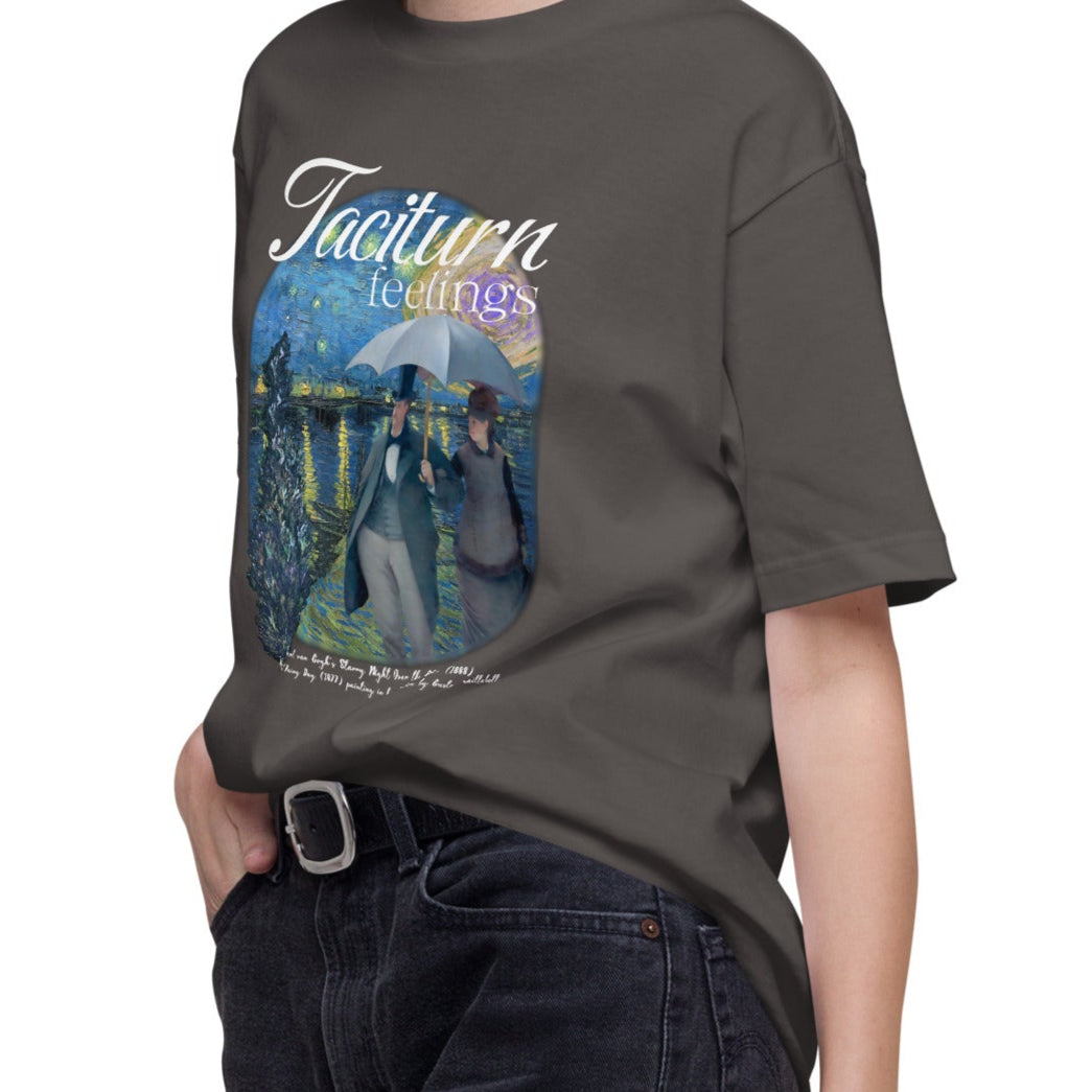 Tシャツ | スタンダードミドルウェイトTシャツ | 男女兼用 | ユニセックス | feelings-Black