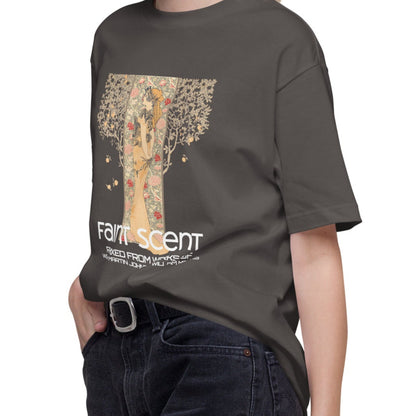 Tシャツ | スタンダードミドルウェイトTシャツ | 男女兼用 | ユニセックス | faint scent-black