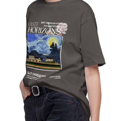 Tシャツ | スタンダードミドルウェイトTシャツ | 男女兼用 | ユニセックス | VASTE HORIZONS-black
