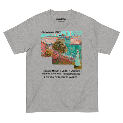Tシャツ-FINE ART | スタンダードミドルウェイトTシャツ | 男女兼用 | ユニセックス | Growing Quietly Art Tee