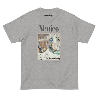 Tシャツ-DRY VINTAGE:Retro Souvenir | スタンダードミドルウェイトTシャツ | 男女兼用 | ユニセックス | La Serenissima