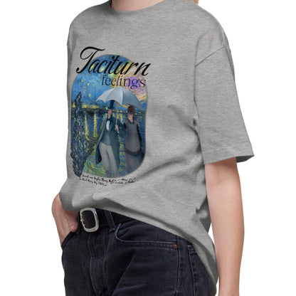 Tシャツ | スタンダードミドルウェイトTシャツ | 男女兼用 | ユニセックス | taciturn-white