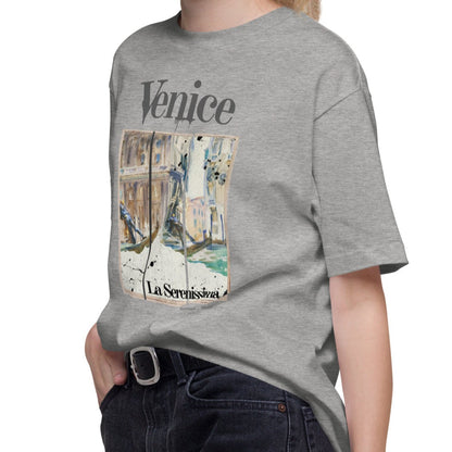 Tシャツ-DRY VINTAGE:Retro Souvenir | スタンダードミドルウェイトTシャツ | 男女兼用 | ユニセックス | La Serenissima