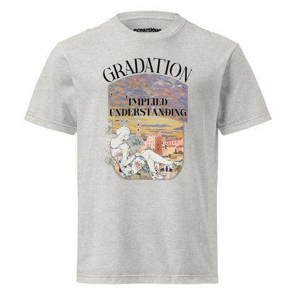 Tシャツ | スタンダードミドルウェイトTシャツ | 男女兼用 | ユニセックス | gradation-white