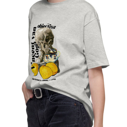 Tシャツ | スタンダードミドルウェイトTシャツ | 男女兼用 | ユニセックス | objective-white