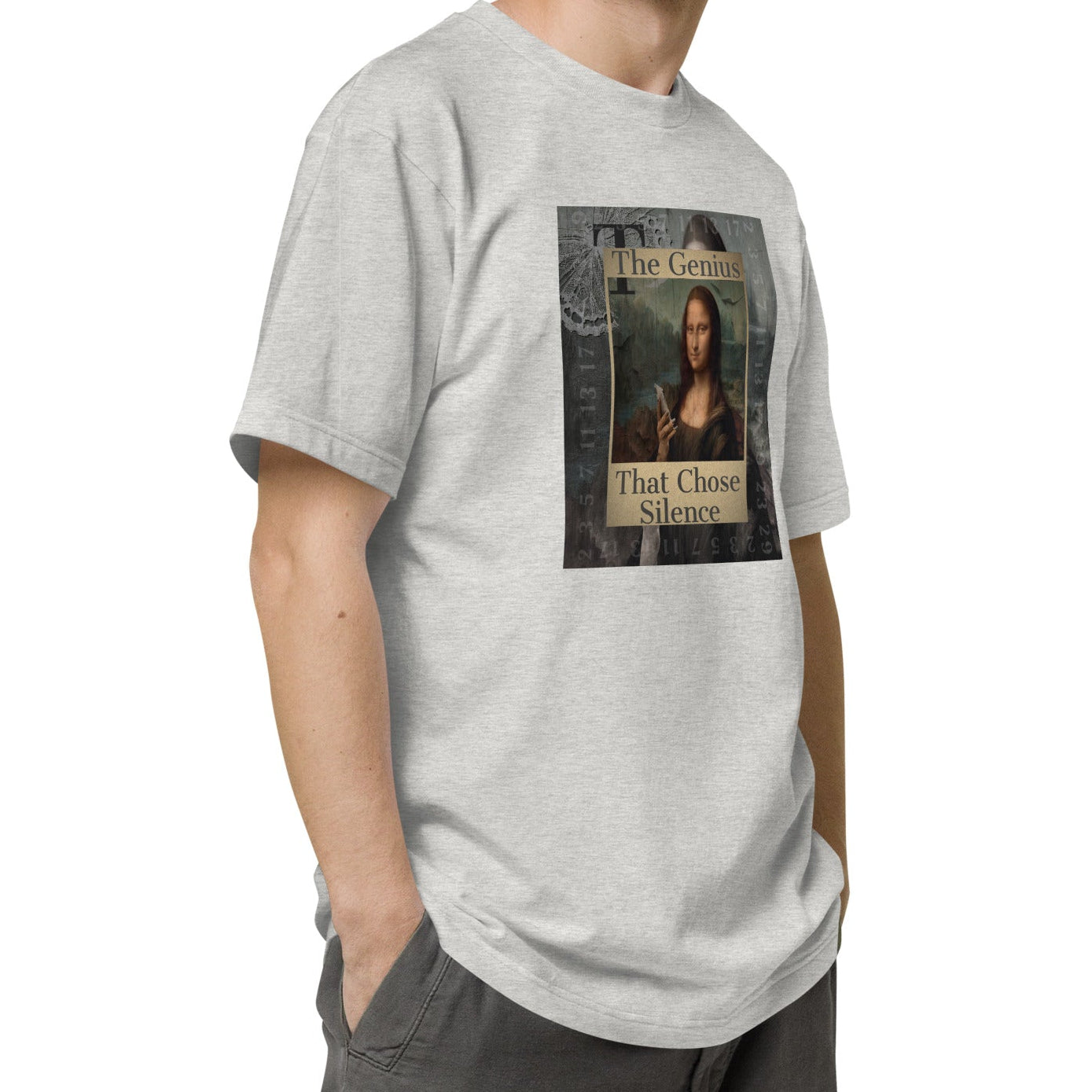 Tシャツ | スタンダードミドルウェイトTシャツ | 男女兼用 | ユニセックス | The Genius – That Chose Silence