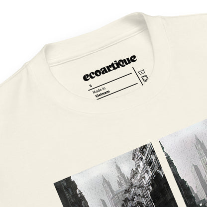 Tシャツ | スタンダードミドルウェイトTシャツ | 男女兼用 | ユニセックス | Stillness lives between the bricks and sky-white