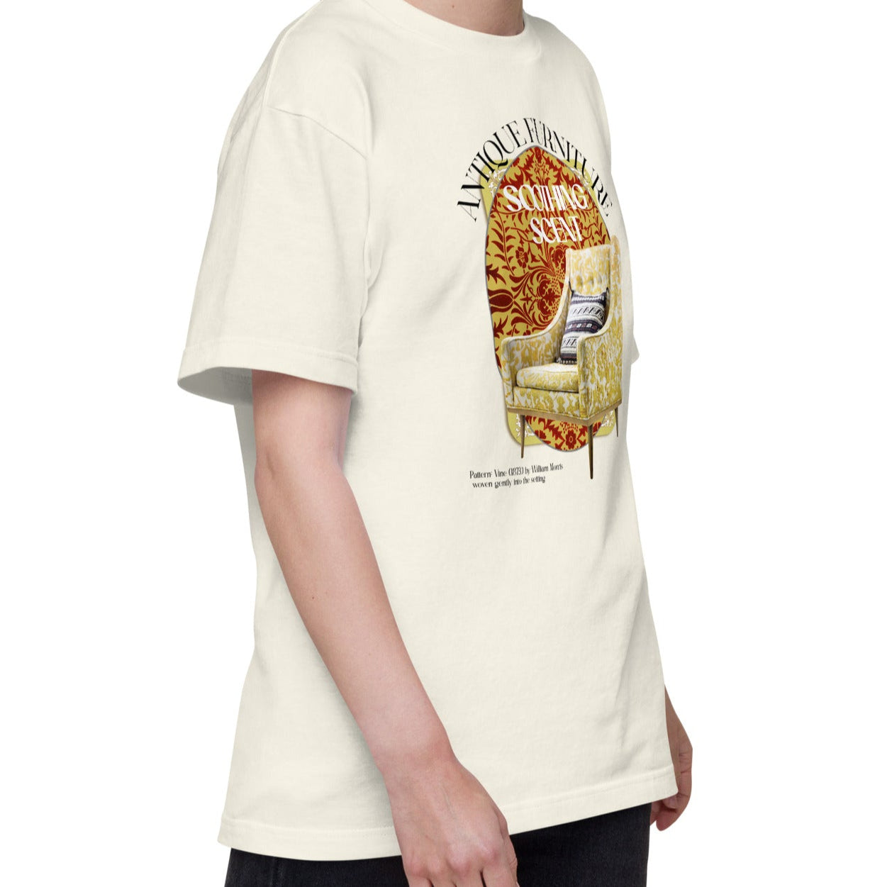Tシャツ | スタンダードミドルウェイトTシャツ | 男女兼用 | ユニセックス |  Soothing Scent-white