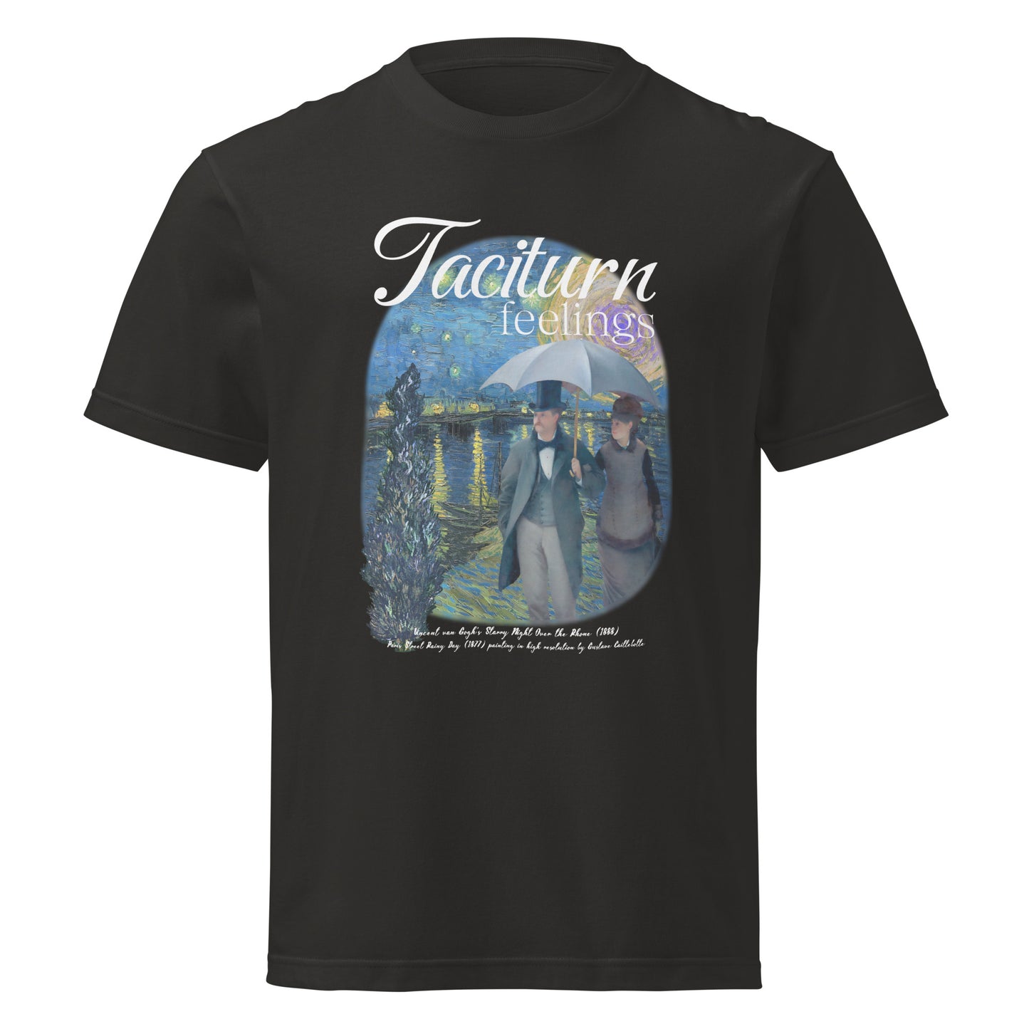 Tシャツ | スタンダードミドルウェイトTシャツ | 男女兼用 | ユニセックス | feelings-Black