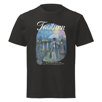 Tシャツ | スタンダードミドルウェイトTシャツ | 男女兼用 | ユニセックス | feelings-Black