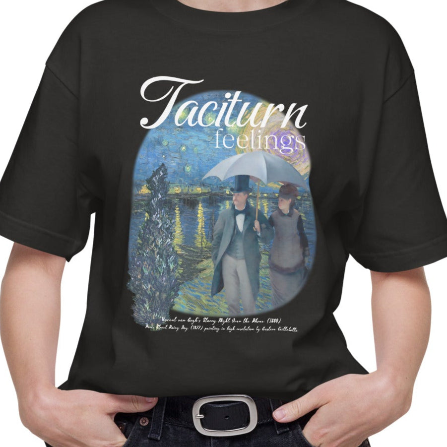 Tシャツ | スタンダードミドルウェイトTシャツ | 男女兼用 | ユニセックス | feelings-Black