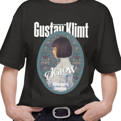 Tシャツ | スタンダードミドルウェイトTシャツ | 男女兼用 | ユニセックス | Aglow-Black01