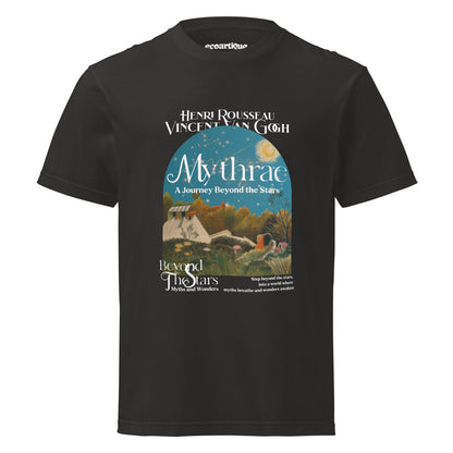 Tシャツ | スタンダードミドルウェイトTシャツ | 男女兼用 | ユニセックス | Mythrae-black