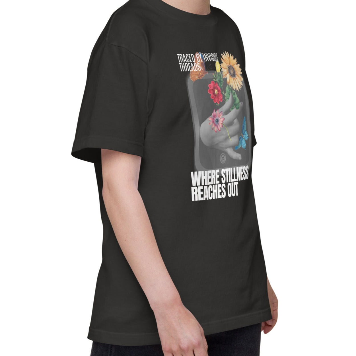 Tシャツ | スタンダードミドルウェイトTシャツ | 男女兼用 | ユニセックス | Where Stillness Reaches Out