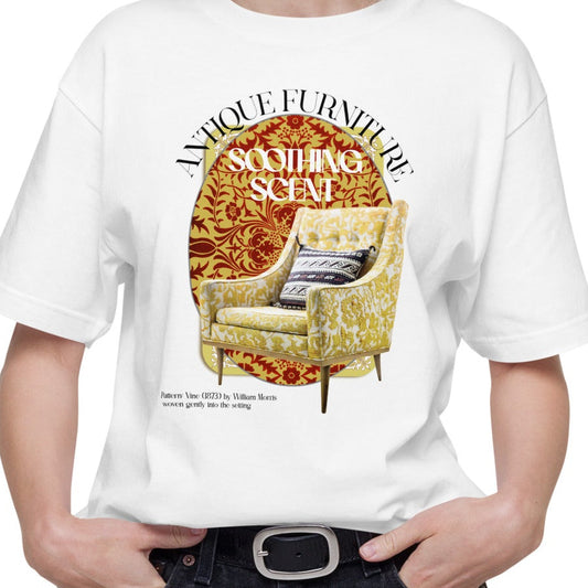 Tシャツ | スタンダードミドルウェイトTシャツ | 男女兼用 | ユニセックス |  Soothing Scent-white