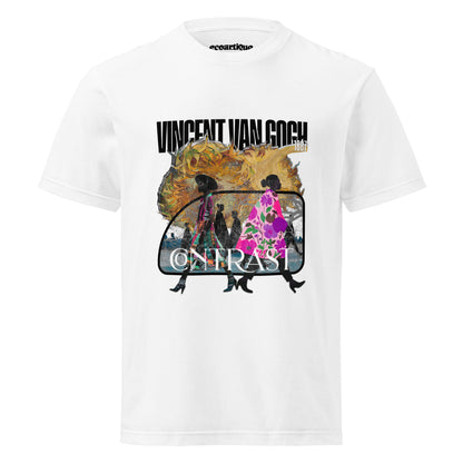 Tシャツ | スタンダードミドルウェイトTシャツ | 男女兼用 | ユニセックス | Contrast-white