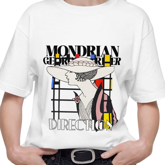 Tシャツ | スタンダードミドルウェイトTシャツ | 男女兼用 | ユニセックス | Direction-white