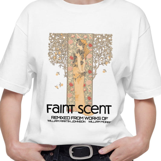 Tシャツ | スタンダードミドルウェイトTシャツ | 男女兼用 | ユニセックス | faint scent-white