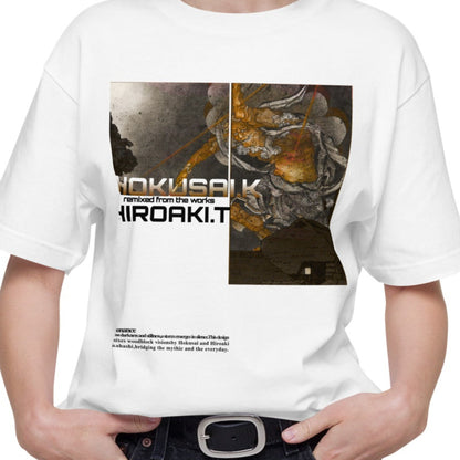 Tシャツ | スタンダードミドルウェイトTシャツ | 男女兼用 | ユニセックス | Resonance-white