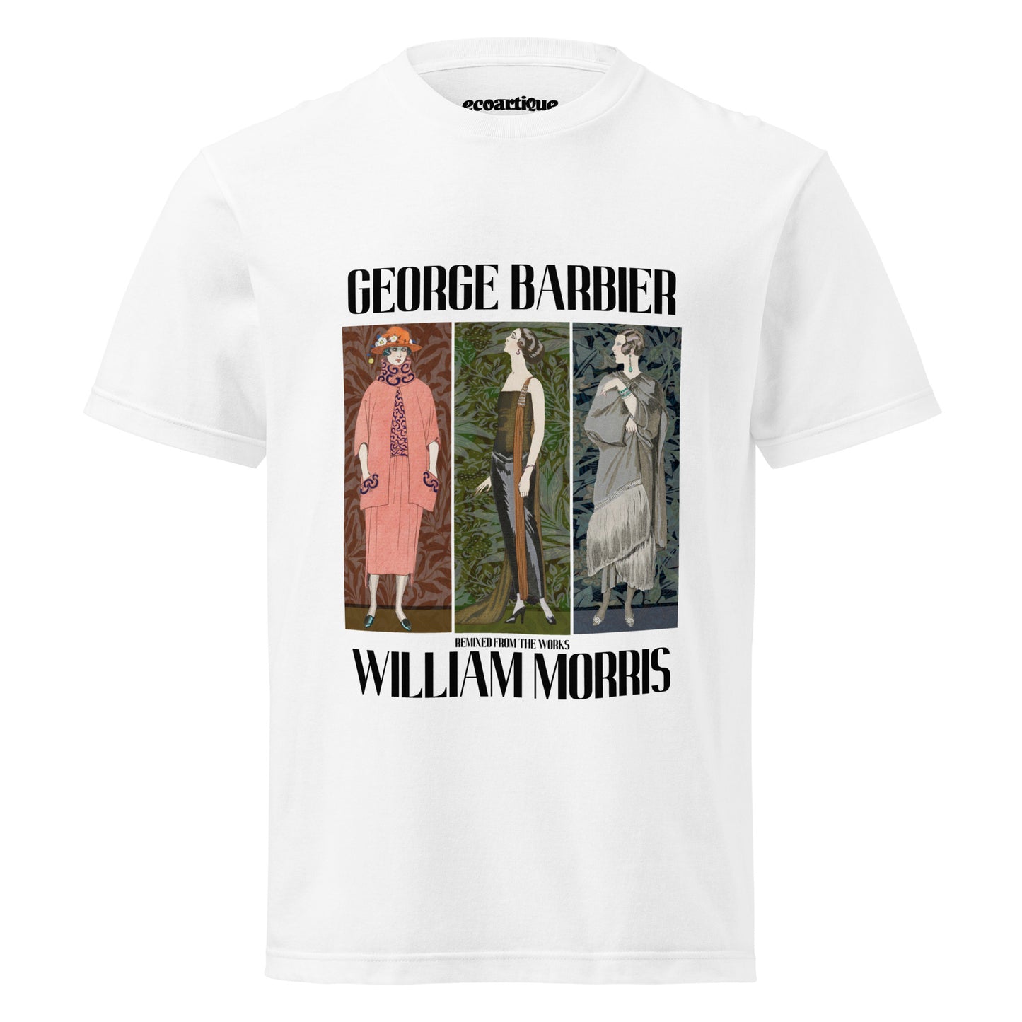 Tシャツ-FINE ART | スタンダードミドルウェイトTシャツ | 男女兼用 | ユニセックス | Tracings-white